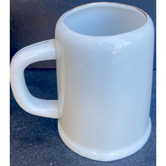 Vintage US Navy MSR Ceramic Beer Stein Mug Music Box 1985 RARE Minty - Picture 2 of 5